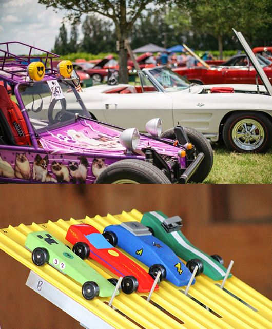 Spring Cruise In Car & Truck Show with Adult Pinewood Derby Races and The Bobby Owen Band. 